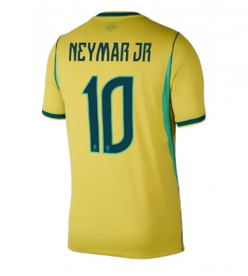 Brasilien Neymar Jr #10 Hemmatröja VM 2026 Kortärmad